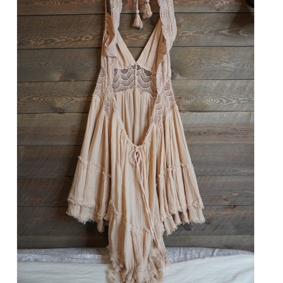 Free People Ruffle Mini Dress - Picture 2 of 6